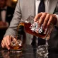 Karafka Do Whisky z Grawerem Dla Kociary Prezent Dla Kobiety: Koty Rządzą Moim Życiem