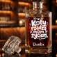 Karafka Do Whisky z Grawerem Dla Kociary Prezent Dla Kobiety: Koty Rządzą Moim Życiem