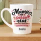 Kubek Personalizowany Na Pierwszy Dzień Mamy Prezent Dla Mamy Kobiety: Mama Na Pełen Etat