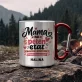 Kubek Metalowy z Karabińczykiem Na Pierwszy Dzień Mamy Prezent Dla Mamy Kobiety: Mama Na Pełen Etat Kubek Metalowy z Karabińczykiem Na Pierwszy Dzień Mamy Prezent Dla Mamy Kobiety: Mama Na Pełen Etat