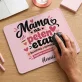 Podkładka Pod Myszkę Na Pierwszy Dzień Mamy Prezent Dla Mamy Kobiety: Mama Na Pełen Etat Podkładka Pod Myszkę Na Pierwszy Dzień Mamy Prezent Dla Mamy Kobiety: Mama Na Pełen Etat