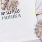 Całe życie w siodle - Koszulka damska z nadrukiem
