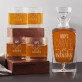 Carafe of whisky - Zestaw Grawerowana Karafka I Szklanki Do Whisky