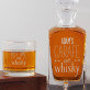 Carafe of whisky - Zestaw Grawerowana Karafka I Szklanki Do Whisky