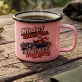 Kubek Emaliowany Dla Osoby Starszej Prezent Dla Kobiety: Dojrzały Humor Retro Kubek Emaliowany Dla Osoby Starszej Prezent Dla Kobiety: Dojrzały Humor Retro