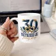 Kubek Z Nadrukiem Na 30 Rocznicę Ślubu Prezent Dla Mężczyzny: Trzydzieści Lat Jednej Drogi Kubek Z Nadrukiem Na 30 Rocznicę Ślubu Prezent Dla Mężczyzny: Trzydzieści Lat Jednej Drogi