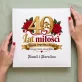 Album Na Zdjęcia Tradycyjny Na 40 Rocznicę Ślubu Rodziców Prezent Dla Pary: 40 Lat Miłości