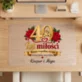 Podkładka Na Biurko 40x60cm Na 40 Rocznicę Ślubu Rodziców Prezent Dla Pary: 40 Lat Miłości