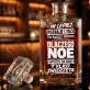Karafka Do Whisky z Grawerem Na Urodziny Prezent: Dlaczego Noe - Tylko Zwierzęta