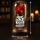 Wieczna Róża LED Dla 35 Latki Prezent Na 35 Urodziny Dla Kobiety: 35 I Lepsza Niż