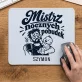 Podkładka Pod Myszkę Dla Świeżo Upieczonego Taty Prezent Na Dzień Ojca Dla Mężczyzny: Mistrz Nocnych Pobudek