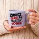 Kubek Z Okrągłym Uchem Dla Gracza Komputerowego Prezent Dla Mężczyzny: Gracz I Kawa