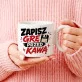 Kubek Z Okrągłym Uchem Dla Gracza Komputerowego Prezent Dla Mężczyzny: Gracz I Kawa
