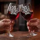 Dwa Kieliszki Do Wina Na 55 Rocznicę Ślubu Prezent Na Walentynki Dla Pary: 55 Lat Razem Dwa Kieliszki Do Wina Na 55 Rocznicę Ślubu Prezent Na Walentynki Dla Pary: 55 Lat Razem