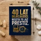 Czekoladki Dla 40 Latka Prezent Na 40 Urodziny Dla Mężczyzny: 40 Lat Prestiżu Czekoladki Dla 40 Latka Prezent Na 40 Urodziny Dla Mężczyzny: 40 Lat Prestiżu