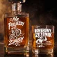 Zestaw Do Whisky Dla Rowerzysty Prezent Dla Mężczyzny: Rowerowy Humor