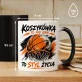 Kubek Z Nadrukiem Dla Fana Koszykówki Prezent Dla Mężczyzny: Styl Życia Kubek Z Nadrukiem Dla Fana Koszykówki Prezent Dla Mężczyzny: Styl Życia