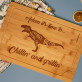 Chillin` and grillin` - deska do krojenia z grawerem