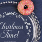 Christmas time - Płaska patera na ciasto
