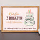 Ciasto z bogatym nadzieniem - Ramka na pieniądze