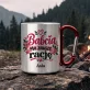 Kubek Metalowy z Karabińczykiem Dla Babci Prezent Na Dzień Babci Dla Kobiety: Babcia Ma Zawsze Rację