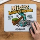 Podkładka Pod Myszkę Dla Fana Minecrafta Prezent Dla Mężczyzny: Mistrz Budowy I Kopania Podkładka Pod Myszkę Dla Fana Minecrafta Prezent Dla Mężczyzny: Mistrz Budowy I Kopania