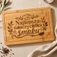 Deska Do Krojenia Dla Nauczycielki Prezent Na Dzień Nauczyciela Dla Kobiety: Nauczycielski Smak