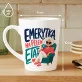 Kubek Z Nadrukiem Dla Emerytki Prezent Na Emeryturę Dla Kobiety: Na Pełen Etat Kubek Z Nadrukiem Dla Emerytki Prezent Na Emeryturę Dla Kobiety: Na Pełen Etat
