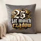 Poduszka Dekoracyjna Na 25 Rocznicę Ślubu Prezent Dla Kobiety: 25 Lat Moich Rządów Poduszka Dekoracyjna Na 25 Rocznicę Ślubu Prezent Dla Kobiety: 25 Lat Moich Rządów