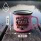 Kubek Emaliowany Dla Przyszłego Taty Prezent Na Dzień Ojca Dla Mężczyzny: Nasze Spokojne Jutro