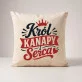Poduszka Dekoracyjna Na Walentynki Prezent Na Rocznicę Dla Mężczyzny: Król Kanapy Retro