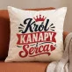 Poduszka Dekoracyjna Na Walentynki Prezent Na Rocznicę Dla Mężczyzny: Król Kanapy Retro