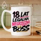 Kubek Z Nadrukiem Na Osiemnastkę Prezent Dla Kobiety: Legalna, Niegrzeczna Kubek Z Nadrukiem Na Osiemnastkę Prezent Dla Kobiety: Legalna, Niegrzeczna
