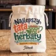 Zestaw Herbaciany Dla Ojca Prezent Na Dzień Ojca Dla Mężczyzny: Chibi Tata Z Filiżanką Zestaw Herbaciany Dla Ojca Prezent Na Dzień Ojca Dla Mężczyzny: Chibi Tata Z Filiżanką
