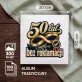 Album Na Zdjęcia Tradycyjny Na 50 Lecie Ślubu Prezent Dla Pary: Półwieczne Przymrużenie Album Na Zdjęcia Tradycyjny Na 50 Lecie Ślubu Prezent Dla Pary: Półwieczne Przymrużenie