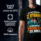 Koszulka Męska Dla Rybaka Prezent Dla Mężczyzny: Nie Mam Problemu Z