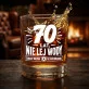 Szklanka Do Whisky Na 70 Urodziny Prezent Dla Mężczyzny: 70 Lat, Nie Lej Wody Szklanka Do Whisky Na 70 Urodziny Prezent Dla Mężczyzny: 70 Lat, Nie Lej Wody