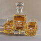 Company Limited - Zestaw Grawerowana Karafka I Szklanki Do Whisky
