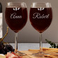 Couple - Zestaw grawerowana karafka i dwa kieliszki do wina