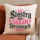 Poduszka Dekoracyjna Dla Siostry Prezent Dla Kobiety: Siostrzany Luz Poduszka Dekoracyjna Dla Siostry Prezent Dla Kobiety: Siostrzany Luz