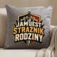 Poduszka Dekoracyjna Na Dzień Ojca Prezent Dla Taty Mężczyzny: Jam Jest Strażnik Rodziny Poduszka Dekoracyjna Na Dzień Ojca Prezent Dla Taty Mężczyzny: Jam Jest Strażnik Rodziny