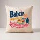 Poduszka Dekoracyjna Na Dzień Babci Prezent Dla Babci Kobiety: Ciasteczkowa Misja Poduszka Dekoracyjna Na Dzień Babci Prezent Dla Babci Kobiety: Ciasteczkowa Misja