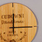 Cudowni dziadkowie - Zegar ścienny bambusowy