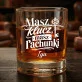 Szklanki Do Whisky z Grawerem Na Nowe Mieszkanie Prezent Dla Kobiety: Masz Klucz, Masz Rachunki