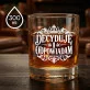 Szklanka Do Whisky Dla Szefa Prezent Dla Mężczyzny: Decyduję I Odpowiadam Szklanka Do Whisky Dla Szefa Prezent Dla Mężczyzny: Decyduję I Odpowiadam