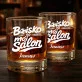 Szklanki Do Whisky z Grawerem Dla Piłkarza Prezent Dla Mężczyzny: Boisko To Mój Salon Szklanki Do Whisky z Grawerem Dla Piłkarza Prezent Dla Mężczyzny: Boisko To Mój Salon