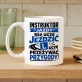 Kubek Z Nadrukiem Dla Instruktora Jazdy Prezent Dla Mężczyzny: Przygody Na Drodze Kubek Z Nadrukiem Dla Instruktora Jazdy Prezent Dla Mężczyzny: Przygody Na Drodze