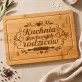 Deska Do Krojenia Dla Rodziców Prezent Dla Pary: Serce Kuchni