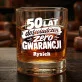 Szklanki Do Whisky z Grawerem Na 50 Prezent Na 50 Urodziny Dla Mężczyzny: 50 Lat Doświadczeń, Zero Szklanki Do Whisky z Grawerem Na 50 Prezent Na 50 Urodziny Dla Mężczyzny: 50 Lat Doświadczeń, Zero
