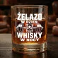 Szklanka Do Whisky Dla Kulturysty Prezent Dla Mężczyzny: Żelazo W Dzień, Whisky W Nocy Szklanka Do Whisky Dla Kulturysty Prezent Dla Mężczyzny: Żelazo W Dzień, Whisky W Nocy